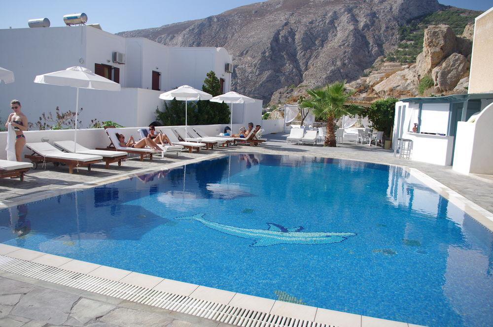 Iris Boutique Hotel Kamari  Bagian luar foto